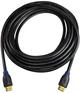 Patchcord LogiLink Cat 6a S/FTP PUR 15 m Black (4052792049831) - obraz 1