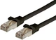 Патч-корд LogiLink Cat 6a S/FTP PUR 30 м Black (4052792049855) - зображення 1