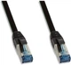 Патч-корд LogiLink Cat 6a S/FTP PUR 30 м Black (4052792049855) - зображення 2