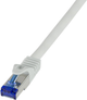 Patchcord LogiLink Cat 6a S/FTP Ultraflex 3 m Grey (4052792055818) - obraz 1