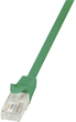 Патч-корд LogiLink Cat 5e U/UTP 1 м Green (4052792025811) - зображення 1