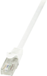 Патч-корд LogiLink Cat 6 U/UTP 20 м White (4052792023664) - зображення 1