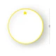 Тарілка обідня дитяча МВМ MY HOME 20 см Жовта (KP-46 YELLOW) - зображення 2