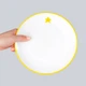 Тарілка обідня дитяча МВМ MY HOME 20 см Жовта (KP-46 YELLOW) - зображення 3
