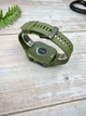 Розумний водонепроникний смарт годинник Smart Watch Lemfo MK66 оливковий спортивний олива хакі - изображение 7