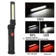 Фонарь кемпинг W51-SMD+COB, поворот на 180º+180º, магнит, зажим, крюк для подвеса, встроенный аккумулятор - изображение 1