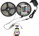 Светодиодная LED лента RGB 5050 с Wi-Fi контроллером и пультом 10 метров влагостойкая управление с телефона - изображение 3