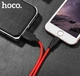Кабель Hoco USB - Lightning 2метра 2.4А силикон X21 Plus Red (X21_iP_2Red) - изображение 2
