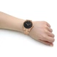 Годинник наручний Daniel Wellington модель DW00100344 в чорно-золотистому кольорі. - зображення 5