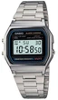 Наручные часы со светодиодной подсветкой CASIO A168WA-1W Серебро - изображение 4
