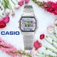 Женские наручные часы CASIO LA680WA-2C Серебро\цветы со светодиодной подсветкой (001) - изображение 7