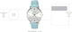 Женские часы Casio LTP-VT01L-7B3UDF Серебристые с голубым стильные и надежные - изображение 3