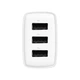 Сетевое зарядное устройство Baseus Compact 3x USB 17W White (YM1844) - изображение 4