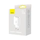 Сетевое зарядное устройство Baseus Compact 3x USB 17W White (YM1844) - изображение 5
