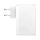 Зарядний пристрій СЗП Baseus GaN5 Pro Fast Charger QC4.0+PD3.1 140W USB+2Type-C 5A White (YM1662) - зображення 2