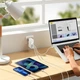 Зарядний пристрій СЗП Baseus GaN5 Pro Fast Charger QC4.0+PD3.1 140W USB+2Type-C 5A White (YM1662) - зображення 10
