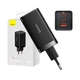 Зарядное устройство СЗУ Baseus GaN5 Pro 2xUSB-C + USB 65 W Black (YM1659) - изображение 6
