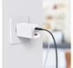 Зарядний пристрій ЗЗП Baseus GaN5 Pro 2xUSB-C + USB 65 W White з кабелем (YM1660) - зображення 9