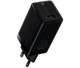 Мережевий зарядний пристрій Baseus GaN3 Pro 1USB + 2Type-C 65 W Black (YM1382) - зображення 1