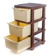 Комод пластиковий R-Plastic "Компакт Плюс" 3 яруси 66*40*34 см - изображение 2