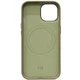 Чехол для Apple iPhone 15 (6.1") Epik Denim Magsafe Series Olive - изображение 3