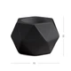 Підсвічник геометричний МВМ MY HOME Чорний (SK-36 BLACK) - зображення 3
