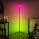 Кутова LED RGB лампа торшер 1.2м з пультом керування підлогова від USB - изображение 1