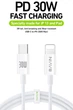 Кабель Fast Charge 30W BAVIN Type C-Lightning 1м - изображение 6