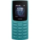 Телефон мобільний кнопковий Nokia 105 DS 2023 TA-1557 cyan - морська хвиля - зображення 3