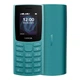 Телефон мобільний кнопковий Nokia 105 DS 2023 TA-1557 cyan - морська хвиля - зображення 4