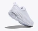 Мужские кроссовки HOKA ONE ONE BONDI 8 1123202 WWH 41,5 (EU 41 1/3, USA 8 D, 26 см) белые - изображение 5