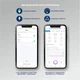 Стаціонарна зарядна станція UACHARGER WALL WiFi для європейських електромобілів Type2, 9,2 кВт, 6A-40А, 230В - зображення 3