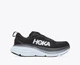 Мужские кроссовки HOKA ONE ONE BONDI 8 1123202 BWHT 40,5 (EU 40 2/3, USA 7,5 D, 25,5 см) черные с белым - изображение 7