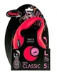 Flexi (Флексі) New Classic L - Повідець-рулетка для собак, стрічка (5 м, до 50 кг) червоний - зображення 4