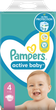 Pieluchy Pampers Active Baby Rozmiar 4 (Maxi) 9-14 kg 132 szt (8001090951618) - obraz 6