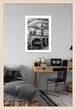 Рамка для фото дерев'яна 60х90 багет: DL3304-01 Світле дерево (з глянсовим склом 1-1.5мм, двп) EmojiFrame - зображення 1