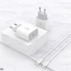 Зарядное устройство Sky Dolphin SC18EL PD2.0 1-USB Type-С 3 A Белое + кабель Lightning (MZP-000156) - изображение 2
