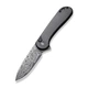 Ніж складаний кишеньковий Civivi Elementum II, (7.5 см) Damascus / Carbon Fiber & G10 - зображення 1
