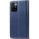 Шкіряний чохол-книжка GETMAN Gallant (PU) для Xiaomi Redmi 10 Синій - изображение 2