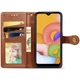 Шкіряний чохол-книжка GETMAN Gallant (PU) для Xiaomi Redmi Note 10 Pro/10 Pro Max Коричневий - зображення 2