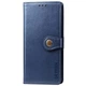 Шкіряний чохол-книжка GETMAN Gallant (PU) для Xiaomi Redmi Note 9/Redmi 10X Синій - изображение 1