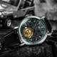 Мужские часы Winner 8271 Silver-Black - изображение 4