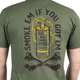 Футболка з малюнком 5.11 Tactical EMEA Smoke 'Em Military Green M (76276-225) - зображення 4