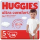 Підгузок Huggies Ultra Comfort 5 (12-22 кг) Mega 58 шт (5029053548784) - изображение 1