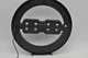 Электронные круглые LED часы DS-3668L с будильником и термометром (красная подсветка) - изображение 3