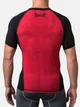 Компрессионная футболка Air Motion Short Sleeve Black Red S Цвет Красный (501005-134-S) - изображение 2