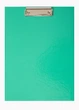Планшет с прижимом Clipboard, А4, картонный, PP-покрытие, бирюзовый (452\05) - изображение 1
