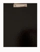 Планшет с прижимом Clipboard, А5, картонный, PP-покрытие, черный (453\02) - изображение 1