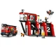 Конструктор LEGO City Пожежна станція з пожежною машиною (60414) - зображення 2