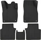 EVA коврики EVAtech в салон авто для Volkswagen ID.6 Crozz PRO 7 seats 2021+ 1 поколение SUV China 5 шт Black (VW43843CD5AV4RBB) - изображение 1